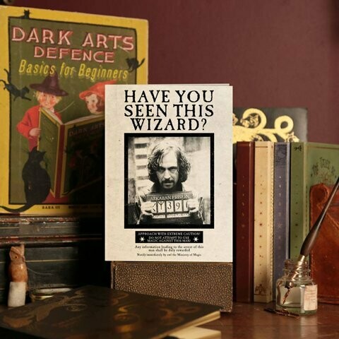 POSTAL SIRIUS BLACK MINALIMA HARRY POTTER