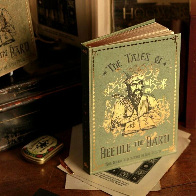 REPLICA NOTEBOOK THE TALES OF BEEDLE THE BARD MINALIMA HARRY POTTER