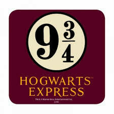 POSAVASOS 9 3/4 HOGWARTS EXPRESS HARRY POTTER