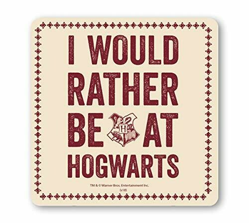 POSAVASOS I´D RATHER BE AT HOGWARTS HARRY POTTER UNIDAD