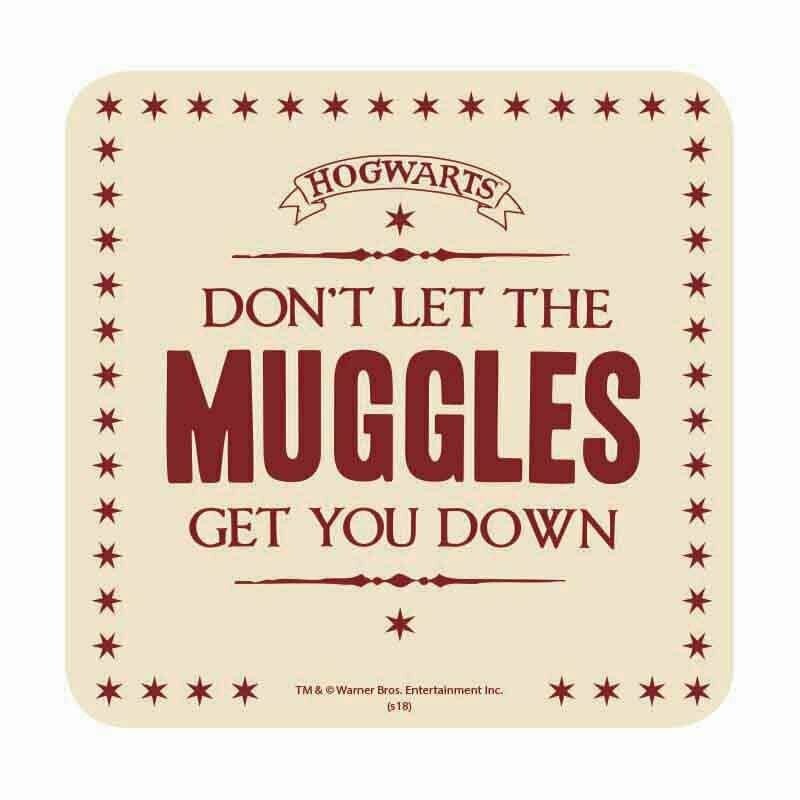 POSAVASOS MUGGLES HARRY POTTER UNIDAD