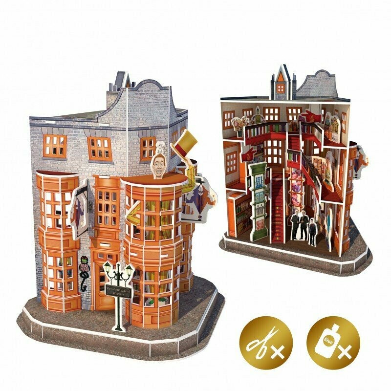 PUZZLE 3D WEASLEY´S WIZARD WHEEZES 62 PIEZAS HARRY POTTER