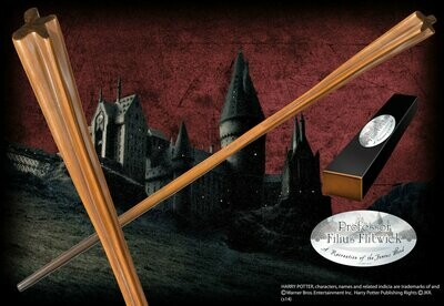 VARITA PROFESOR FILIUS FLITWICK C/PINZA HARRY POTTER NOBLE COLLECTION