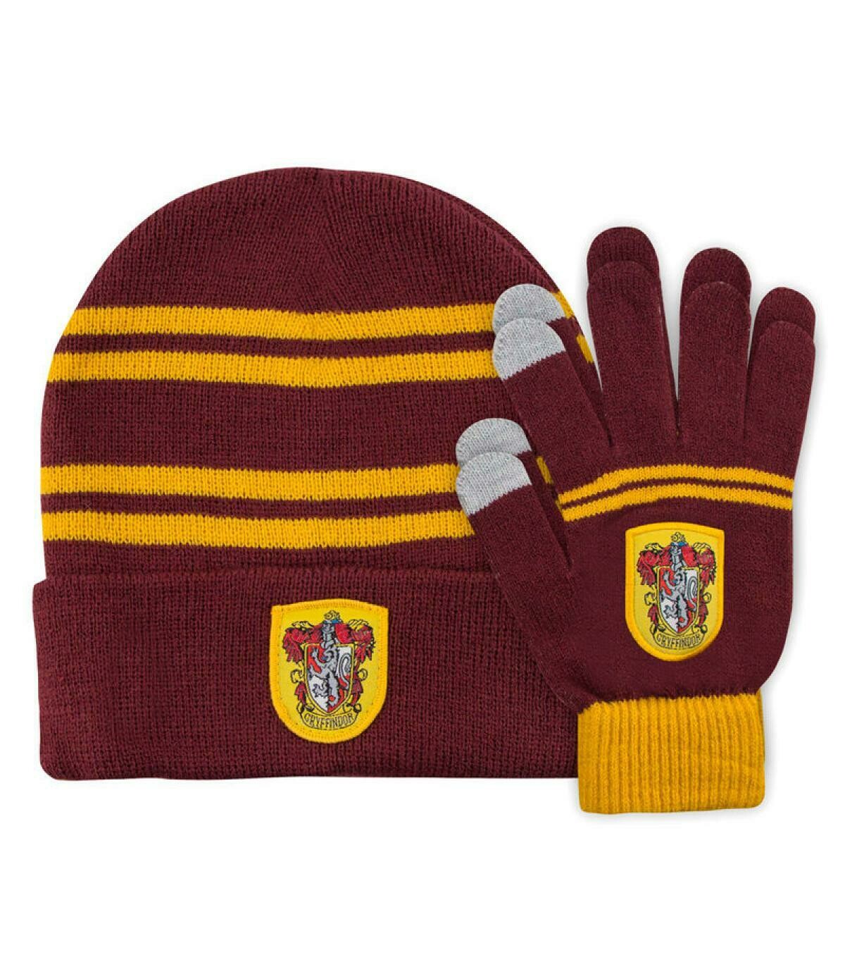 SET GORRO + GUANTES GRYFFINDOR HARRY POTTER CINE REPLICAS
