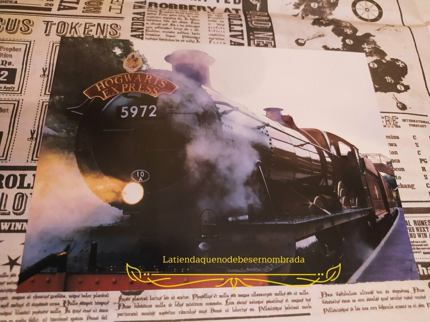 POSTAL HOGWARTS EXPRESS HARRY POTTER