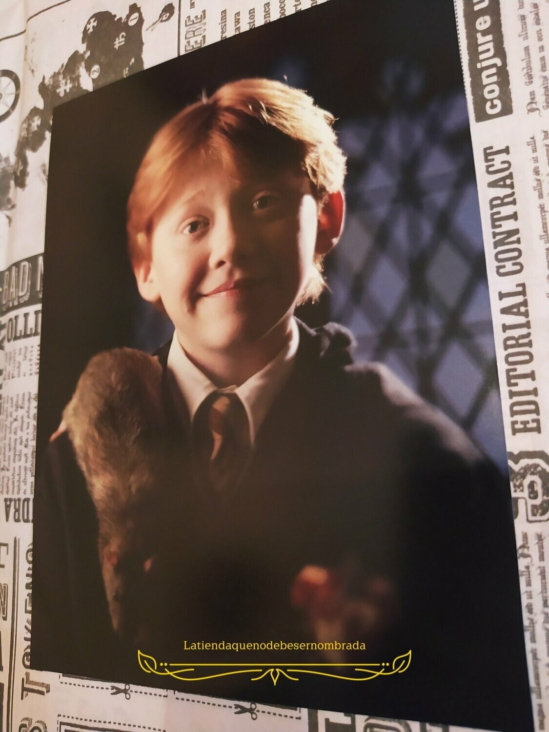 POSTAL RON WEASLEY HARRY POTTER