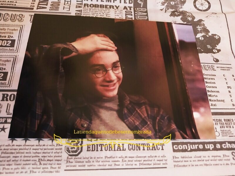 POSTAL RAYO HARRY POTTER