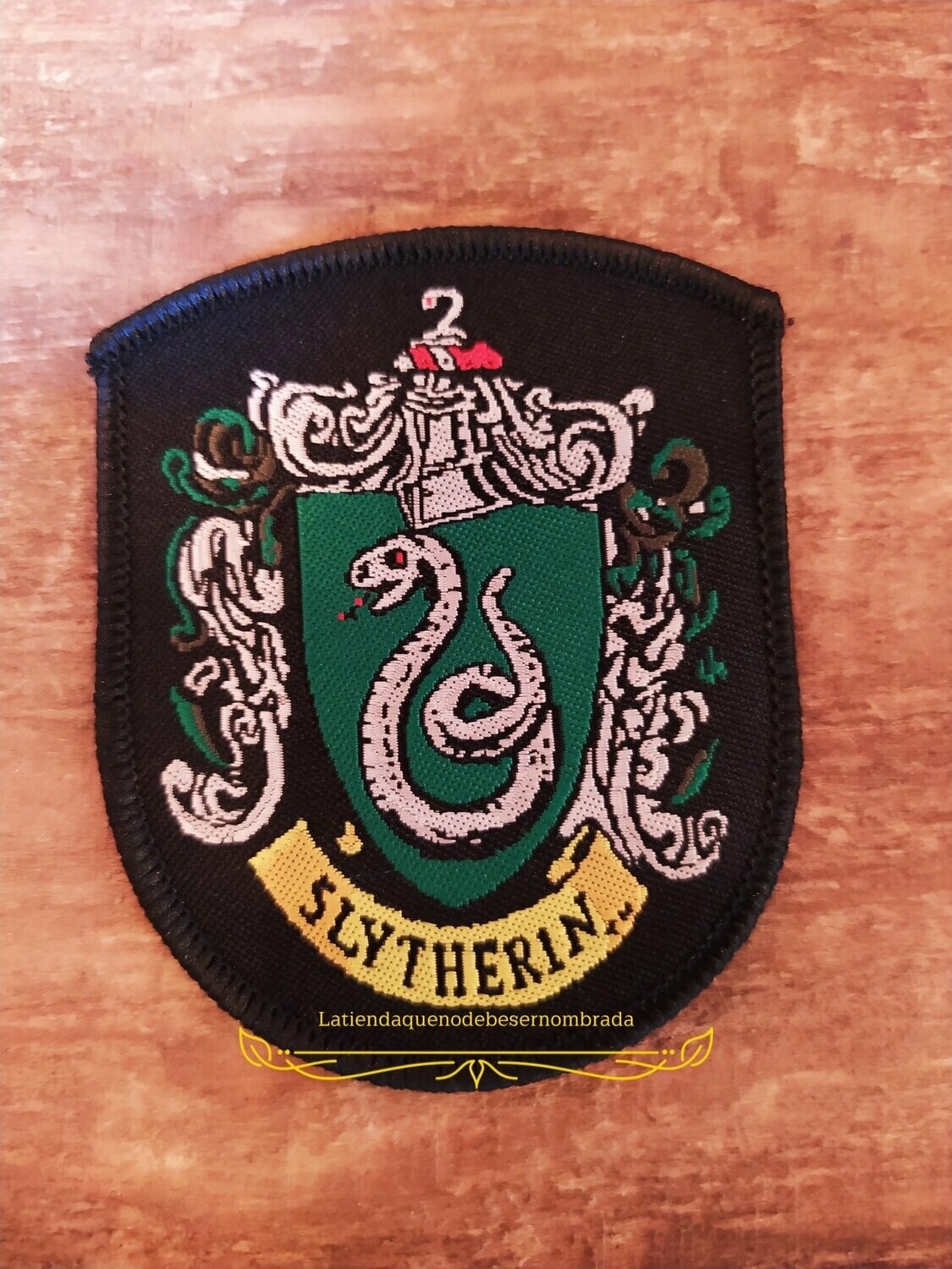 PARCHE SLYTHERIN HARRY POTTER CINE REPLICAS