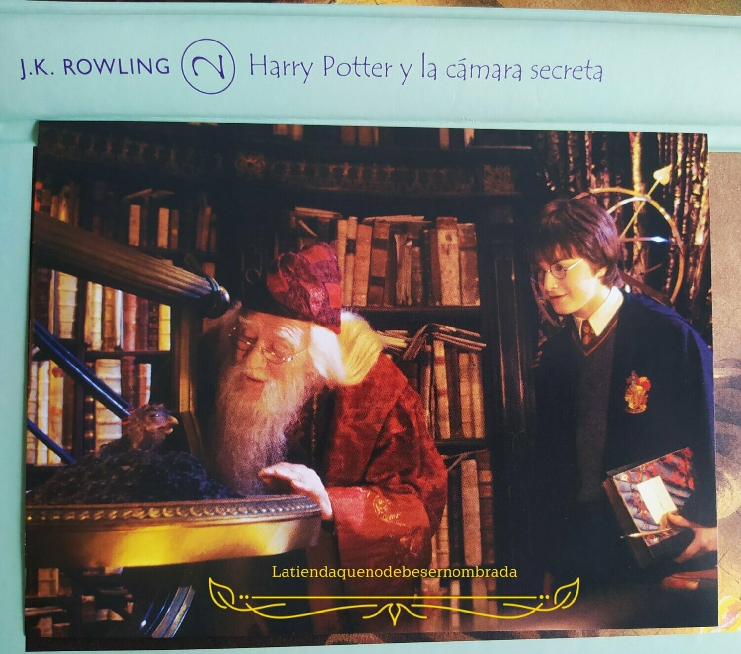 POSTAL ALBUS DUMBLEDORE & HARRY POTTER