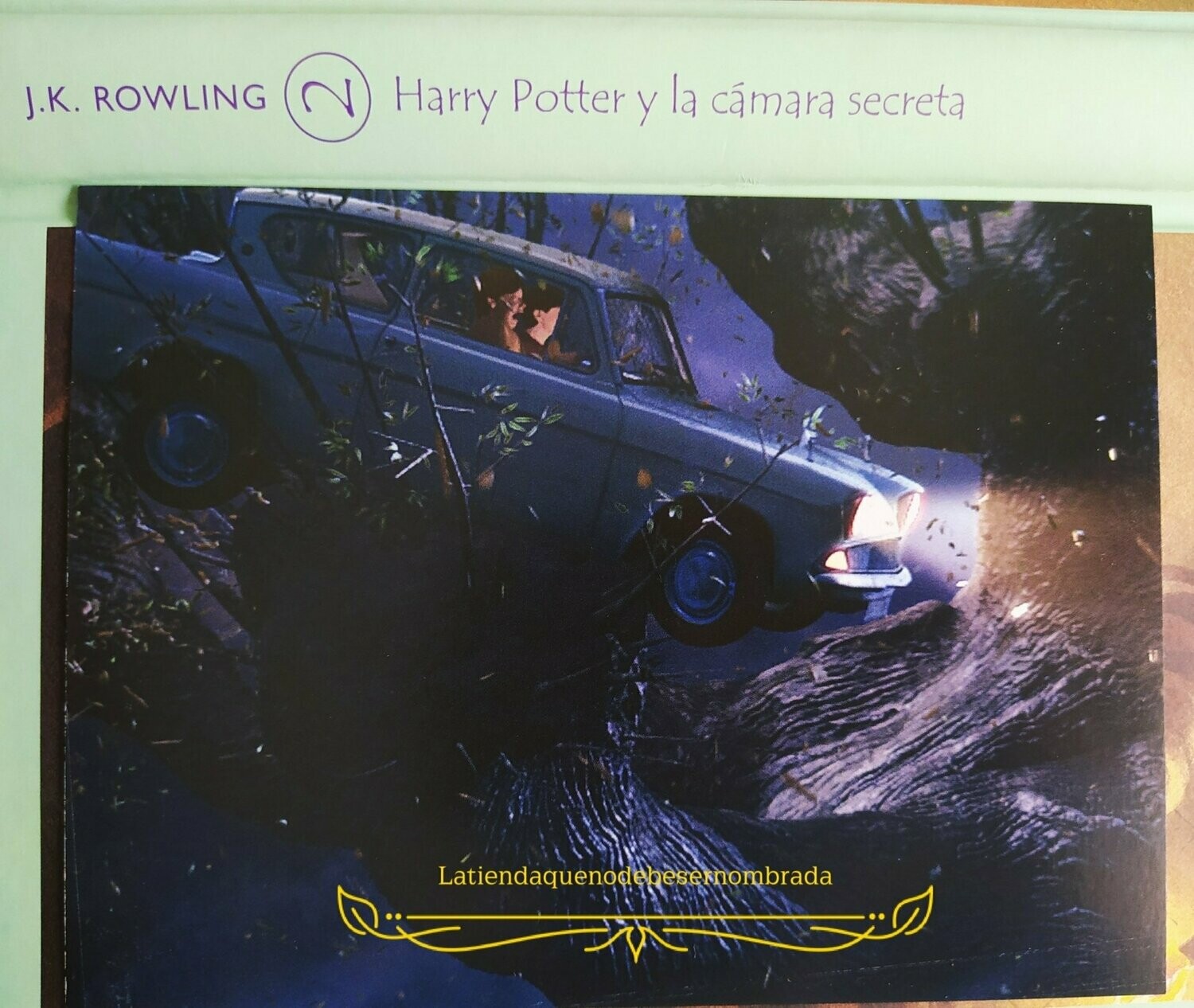 POSTAL COCHE ANGLIA HARRY POTTER