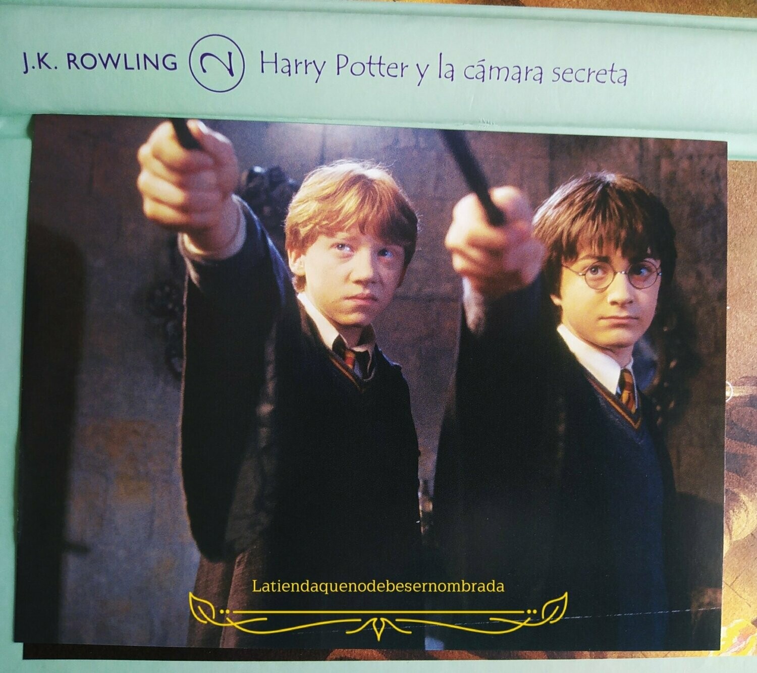 POSTAL HARRY POTTER Y RON WEASLEY