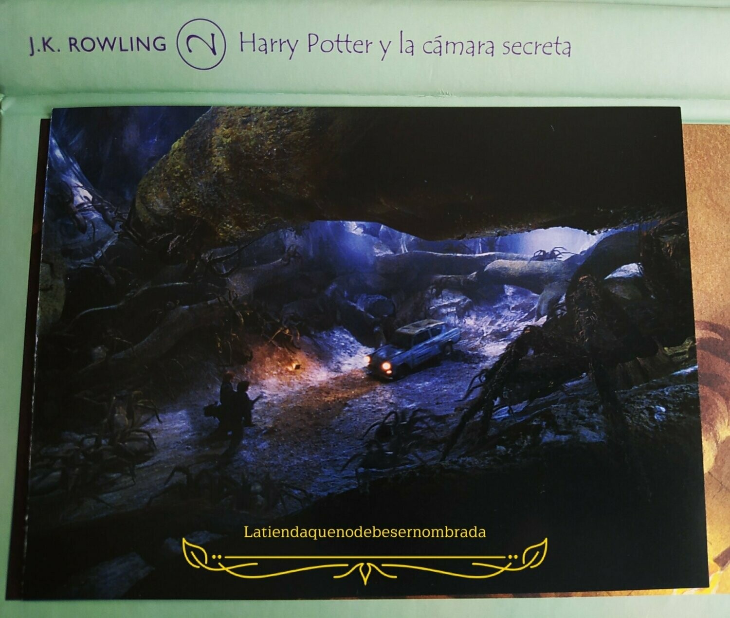 POSTAL BOSQUE PROHIBIDO HARRY POTTER