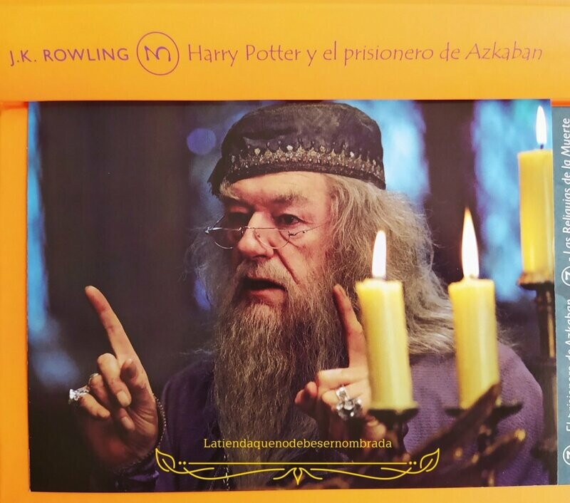 POSTAL ALBUS DUMBLEDORE HARRY POTTER