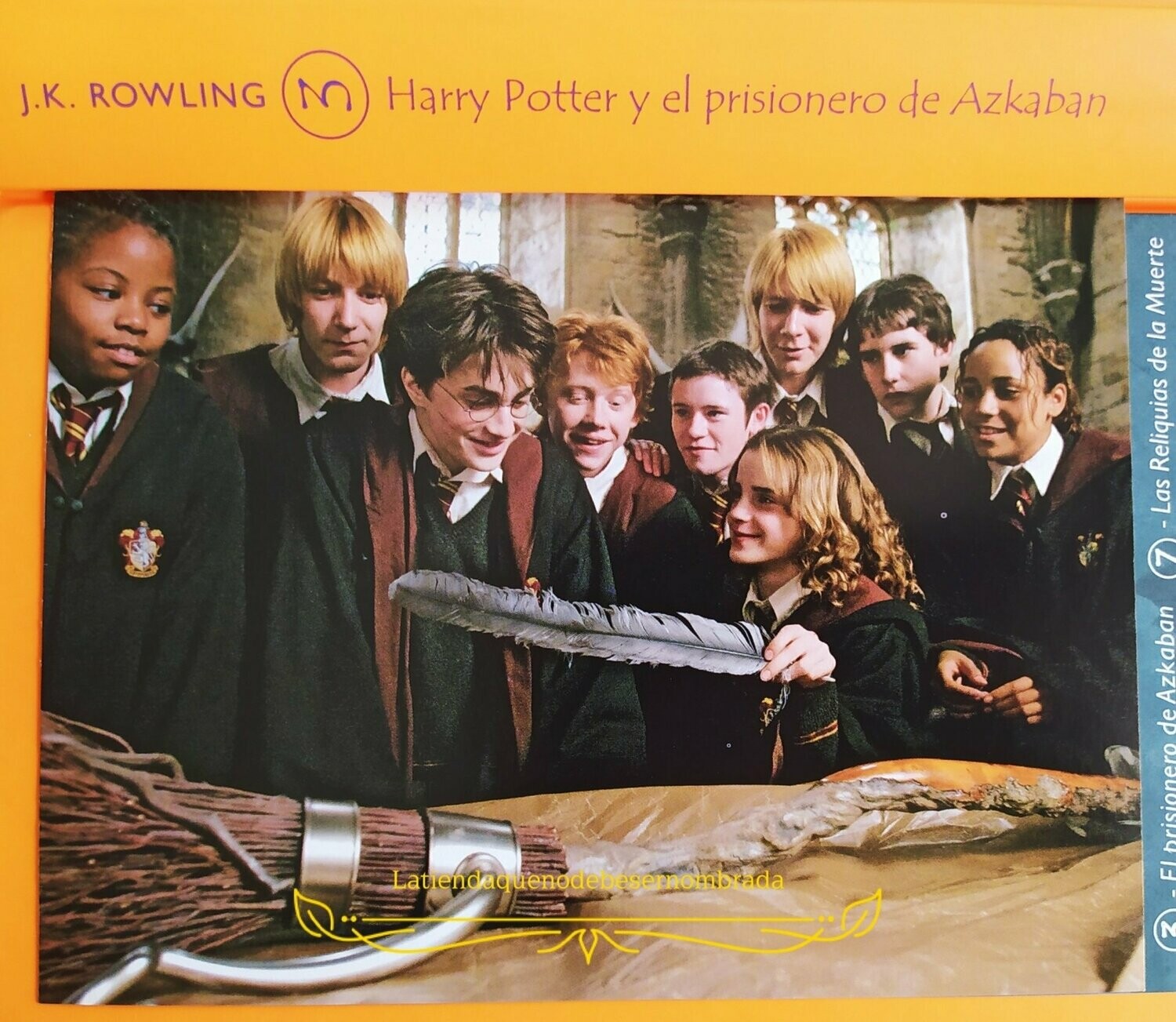 POSTAL SAETA DE FUEGO HARRY POTTER