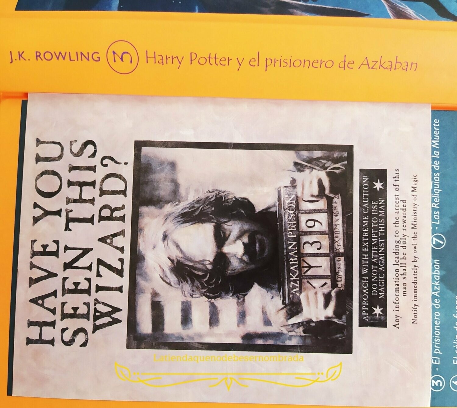POSTAL SE BUSCA DE SIRIUS BLACK