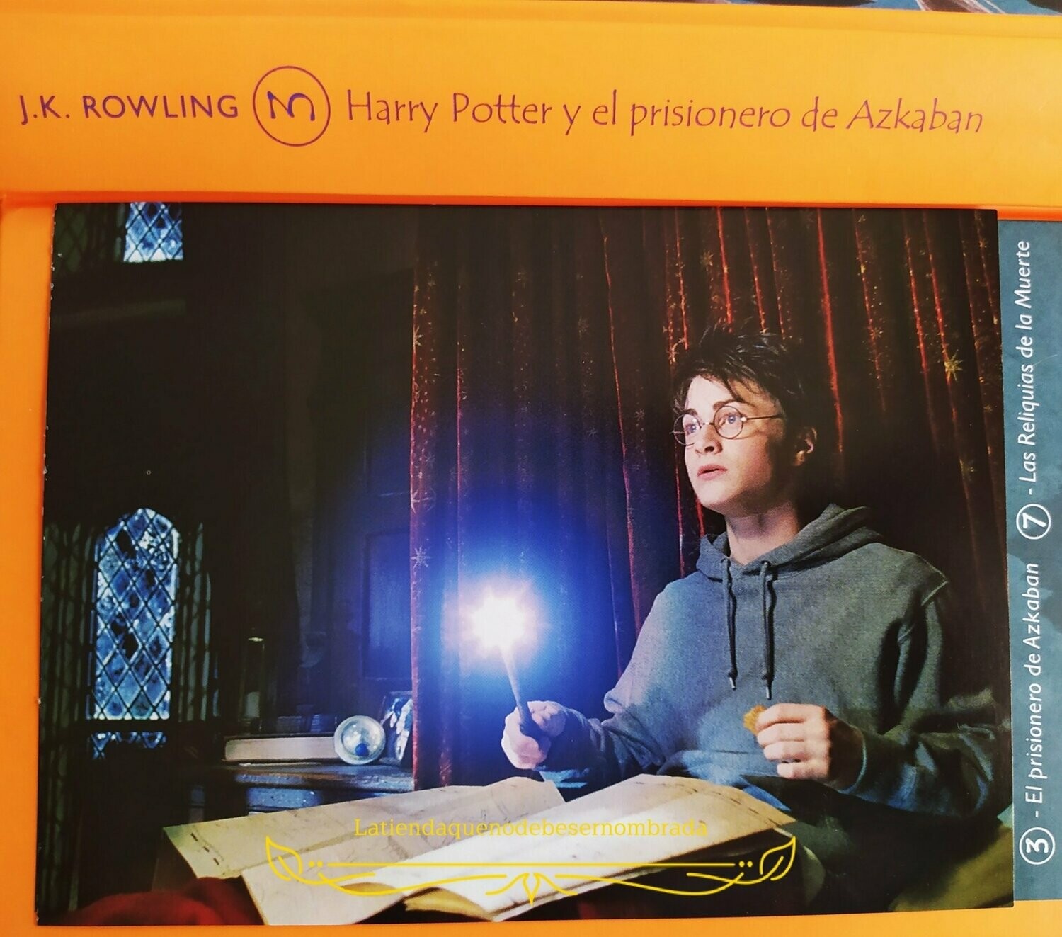 POSTAL MAPA DEL MERODEADOR HARRY POTTER