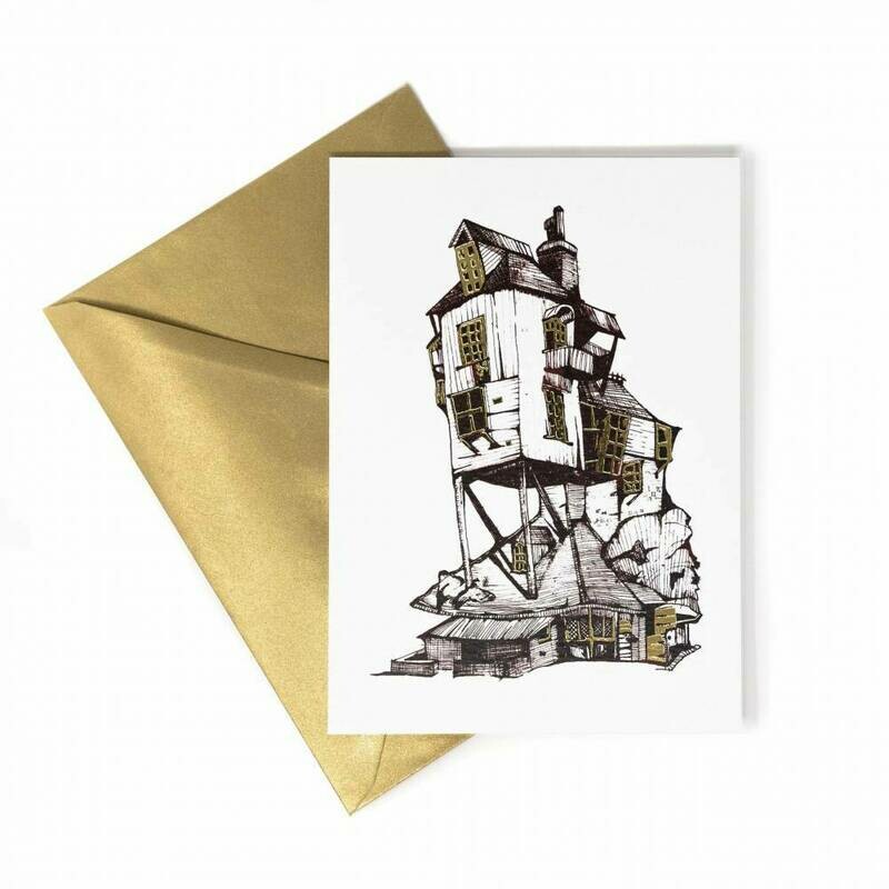 POSTAL THE BURROW MINALIMA HARRY POTTER