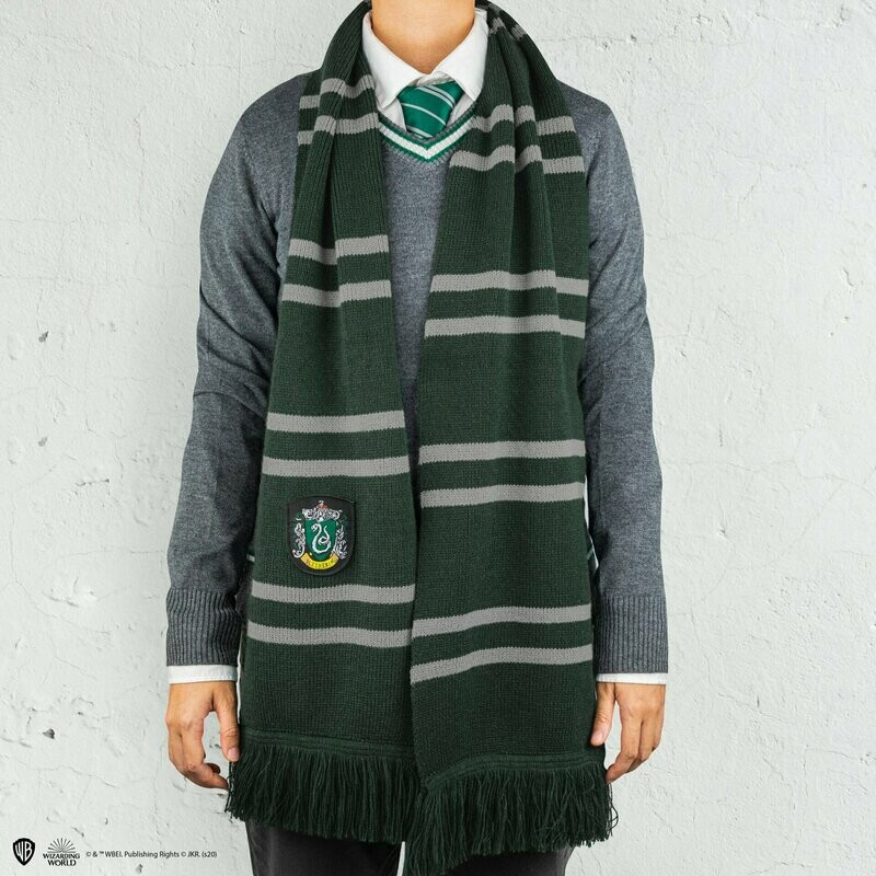 BUFANDA SLYTHERIN HARRY POTTER CINE REPLICAS