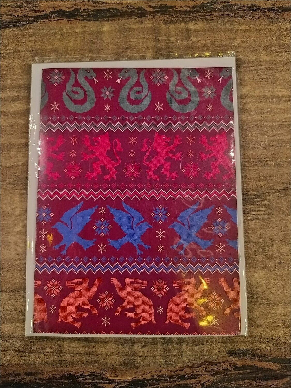 POSTAL NAVIDEÑA HARRY POTTER
