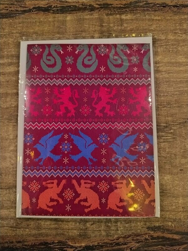 POSTAL NAVIDEÑA HARRY POTTER