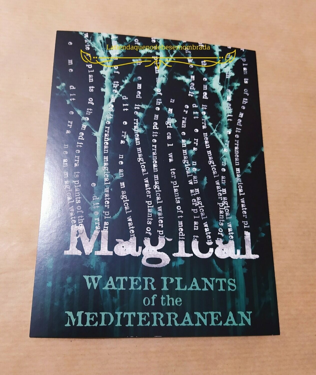 POSTAL MAGICAL WATERPLANTS HARRY POTTER MINALIMA