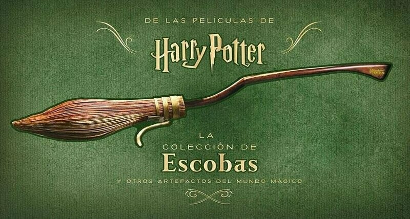 COLECCION DE ESCOBAS & OTROS ARTEFACTOS DEL MUNDO MAGICO HARRY POTTER