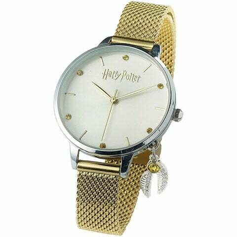 RELOJ CHARM SNITCH DORADA HARRY POTTER DESCATALOGADO THE CARAT SHOP