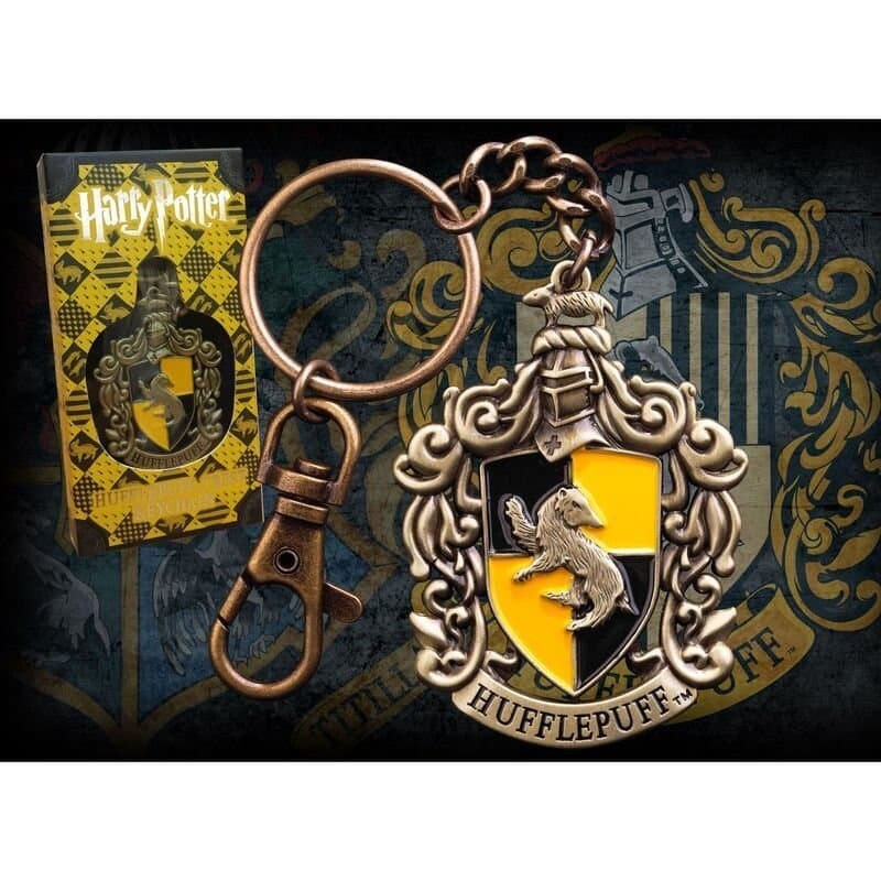 LLAVERO HUFFLEPUFF HARRY POTTER NOBLE COLLECTION
