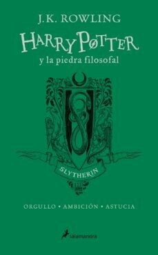 HARRY POTTER Y LA PIEDRA FILOSOFAL EDICION ESPECIAL SLYTHERIN