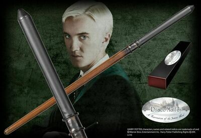 VARITA DRACO MALFOY C/PINZA HARRY POTTER NOBLE COLLECTION