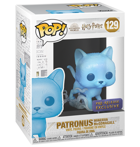 FIGURA PATRONUS MCGONAGALL EXCLUSIVO Nº129 FUNKO POP