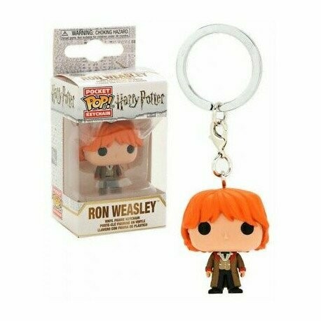 LLAVERO RON WEASLEY YULE FUNKO POP