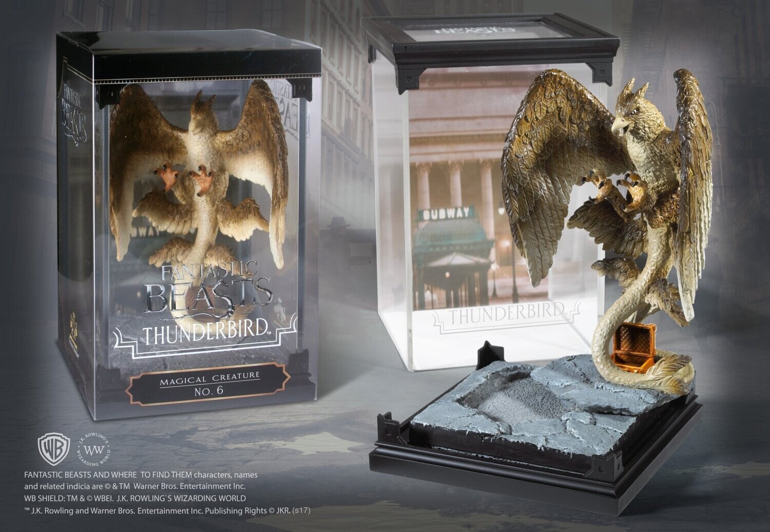 FIGURA THUNDERBIRD CRIATURAS MAGICAS NOBLE COLLECTION
