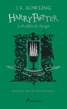 HARRY POTTER Y EL CALIZ DE FUEGO EDICION SLYTHERIN 20º ANIVERSARIO