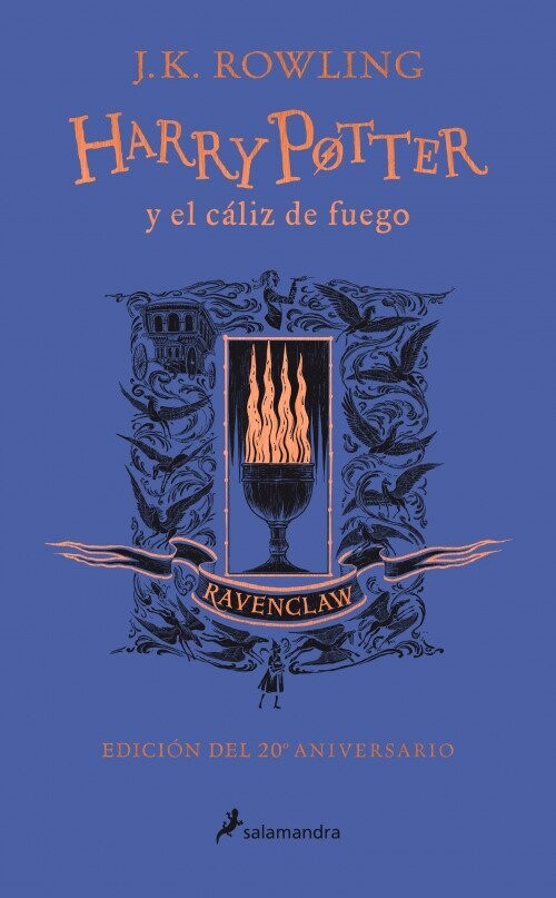 HARRY POTTER Y EL CALIZ DE FUEGO EDICION RAVENCLAW 20º ANIVERSARIO