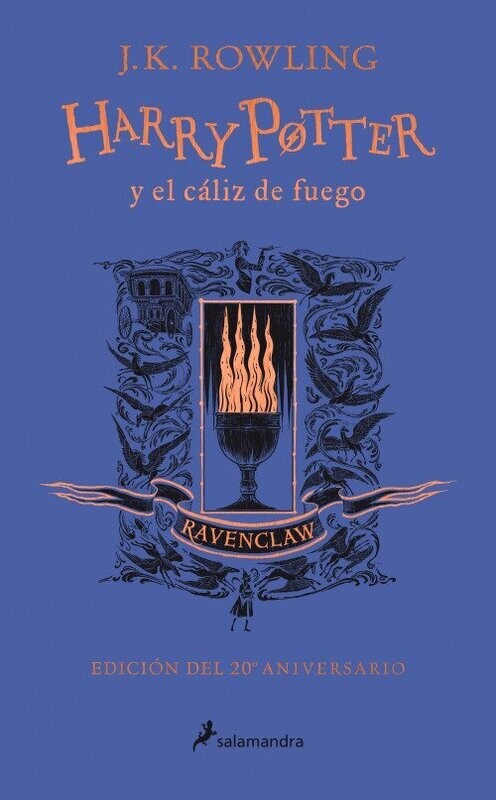 HARRY POTTER Y EL CALIZ DE FUEGO EDICION RAVENCLAW 20º ANIVERSARIO