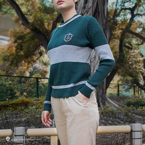 SUETER QUIDDITCH SLYTHERIN TALLA:KIDS HARRY POTTER CINE REPLICAS