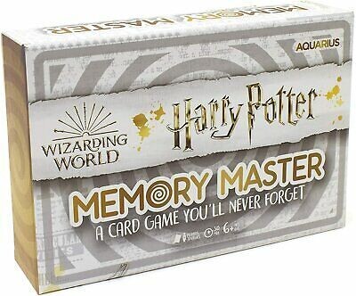 JUEGO CARTAS MEMORY MASTER HARRY POTTER