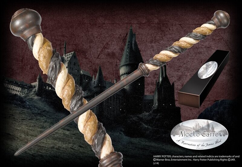 VARITA ALECTO CARROW C/PINZA HARRY POTTER NOBLE COLLECTION