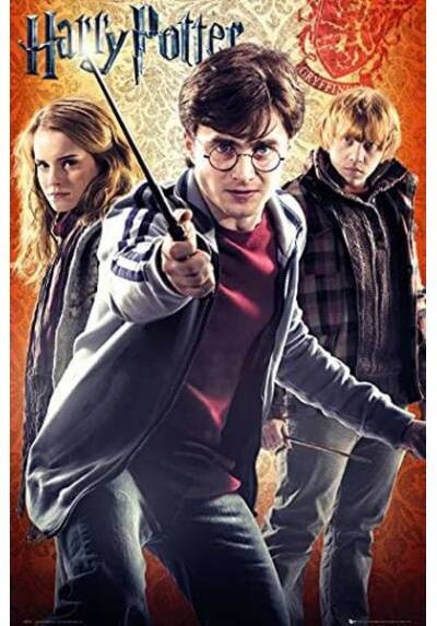 POSTER HARRY HERMIONE RON HARRY POTTER