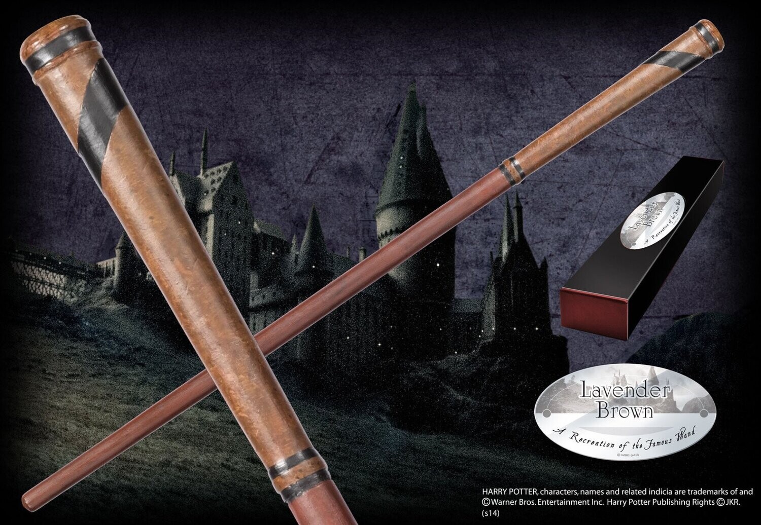 VARITA LAVANDER BROWN C/PINZA HARRY POTTER NOBLE COLLECTION