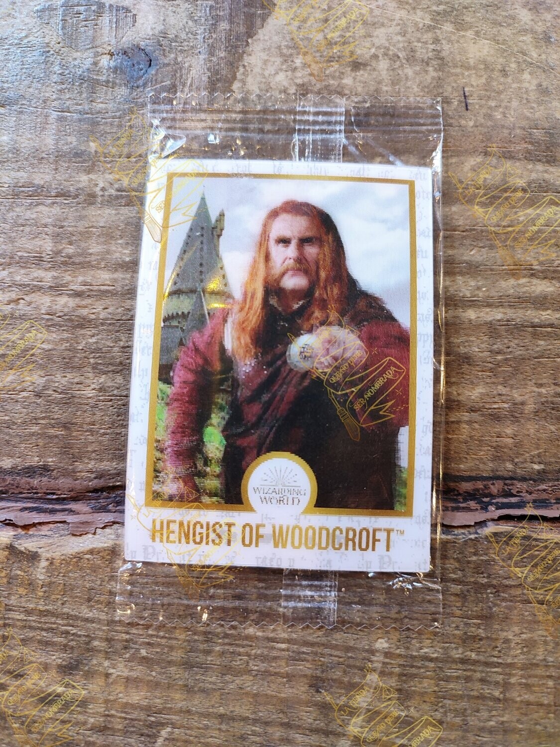 CROMO HOLOGRAFICO COLECCIONABLE HENGIST OF WOODCROFT