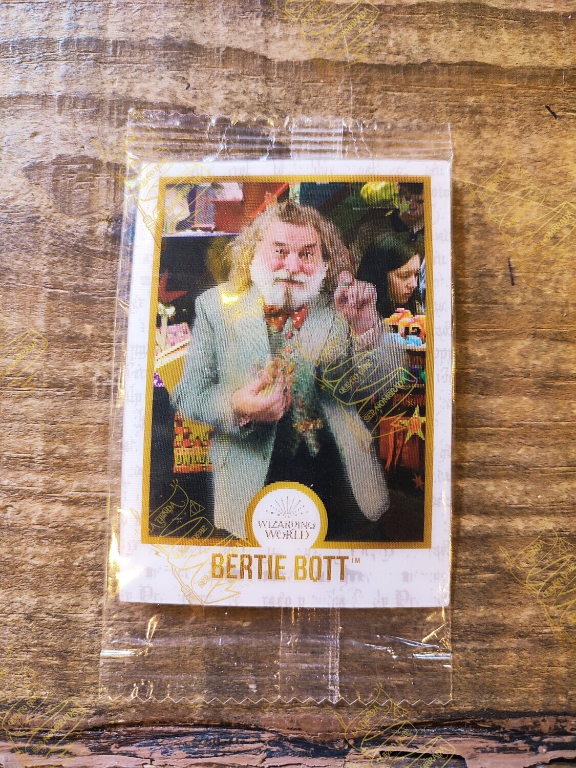 CROMO HOLOGRAFICO COLECCIONABLE BERTIE BOTT