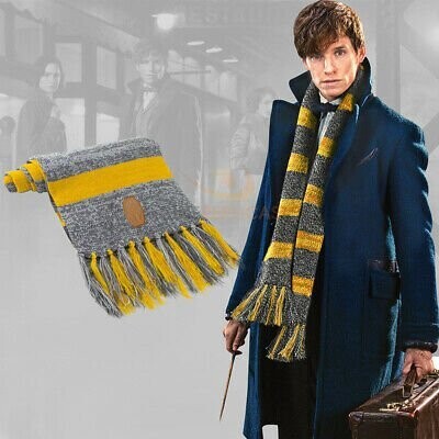 BUFANDA NEWT SCAMANDER ANIMALES FANTASTICOS CINE REPLICAS
