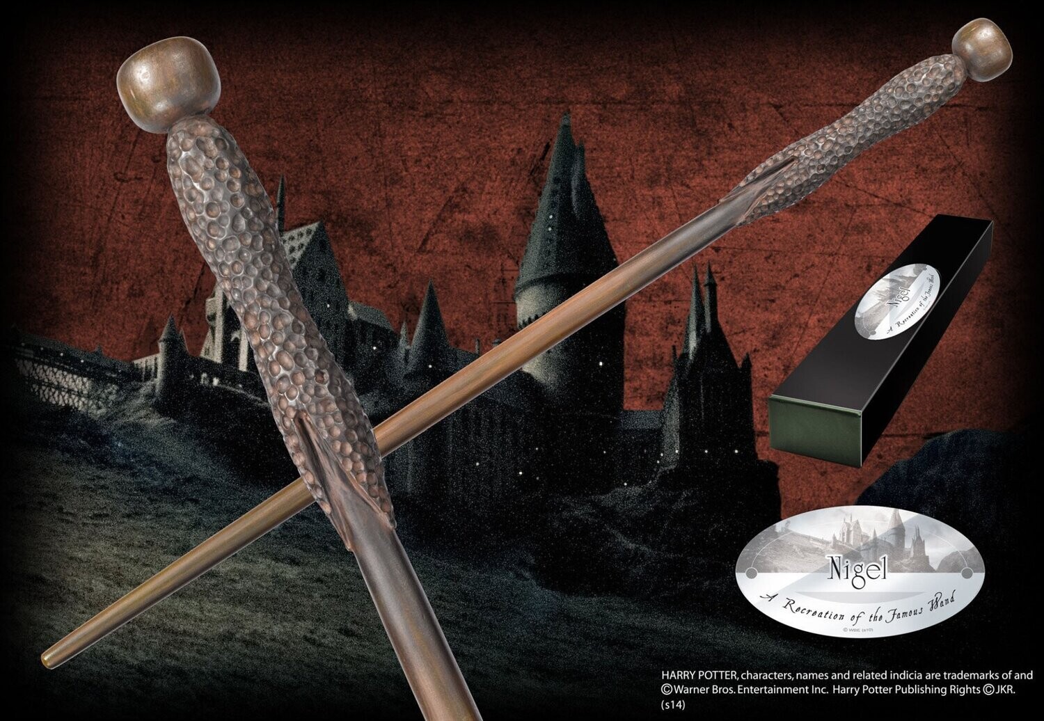 VARITA NIGEL C/PINZA HARRY POTTER NOBLE COLLECTION
