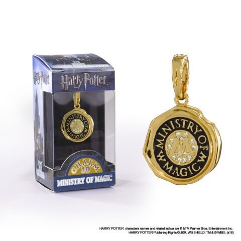 COLGANTE MINISTRY OF MAGIC LUMOS HARRY POTTER NOBLE COLLECTION
