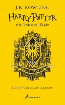HARRY POTTER Y LA ORDEN DEL FENIX EDICION 20º ANIVERSARIO HUFFLEPUFF