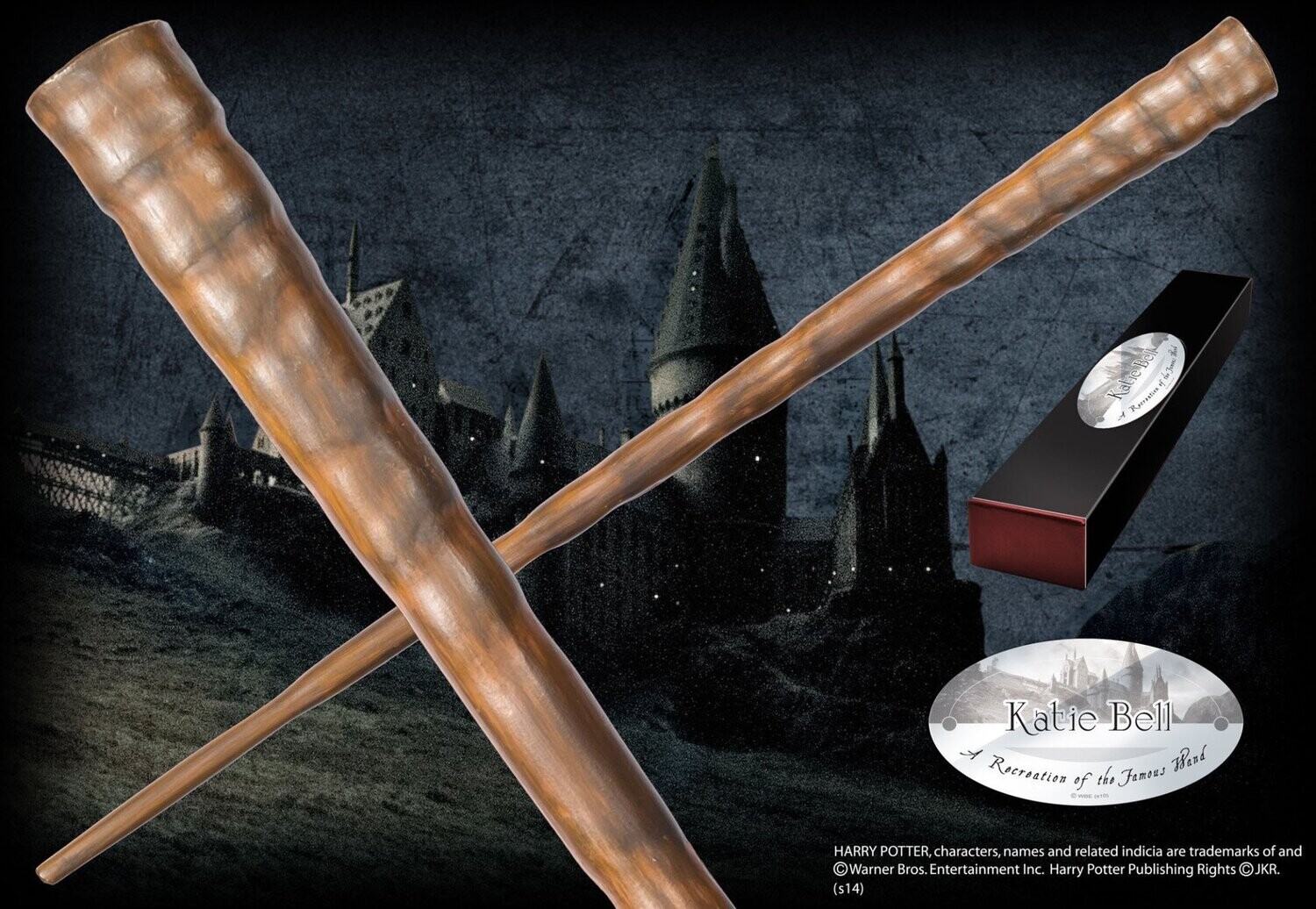 VARITA KATY BELL C/PINZA HARRY POTTER NOBLE COLLECTION