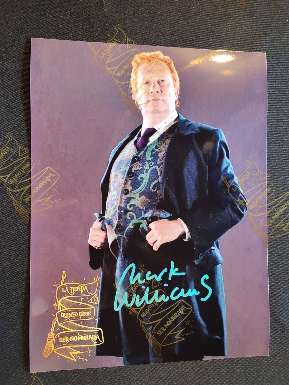 FOTOGRAFIA ARTHUR WEASLEY FIRMADA POR (MARK WILLIAMS)