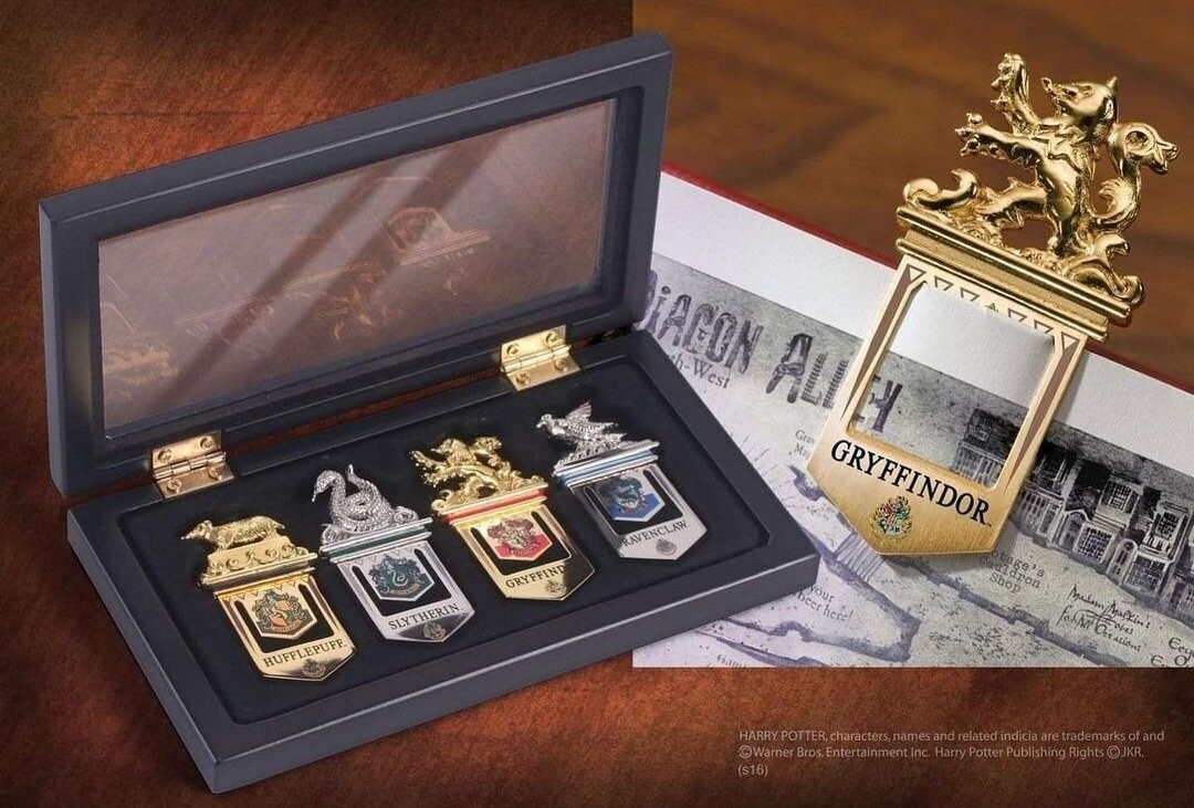 MARCAPAGINAS HOGWARTS HARRY POTTER NOBLE COLLECTION